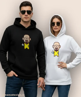 هودی مردانه و زنانه طرح بریکینگ بد شخصیت والتر وایت کد 884