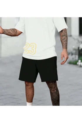 شلوارک سایز بزرگ و برمودا مردانه the-white the-white