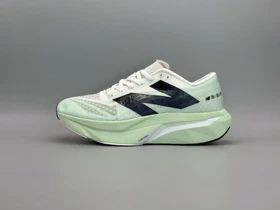 کتانی نیوبالانس فیول سل الایت سفید سبز سرمه ای/ New Balance Fuel cell Elite