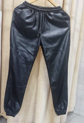 شلوار زنانه چرم دمپا گتدار