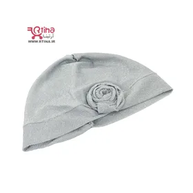 توربان مجلسی دخترانه و زنانه گل‌دار مدل لمه ای