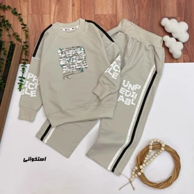 بلوز شلوار دورس پسرانه مدل حروف