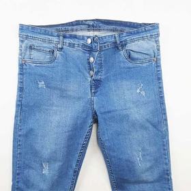شلوار جین جذب مردانه آبی DENIM