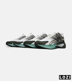کفش کتانی مردانه و زنانه سفید طوسی سبز NEW BALANCE More Trail v3