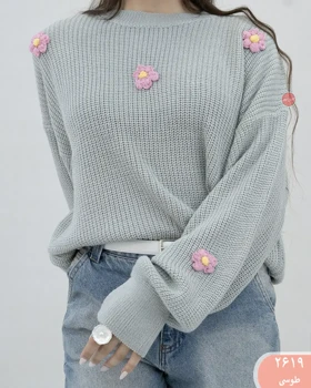 بلوزبافت گل 2619