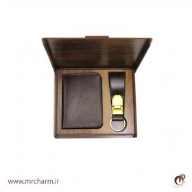 ست هدیه چرم جاکارتی و جاکلیدی mrc1318-15