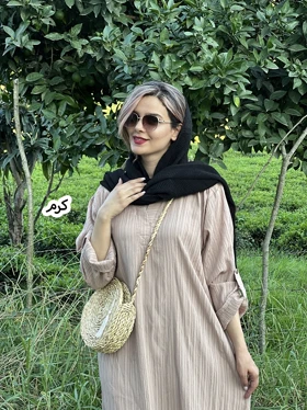 پیراهن مانتویی نفس