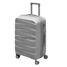 چمدان نشکن پرزیدنت مدل PRESIDENT - PDT40140L LARGE سایز بزرگ (نقره ای)