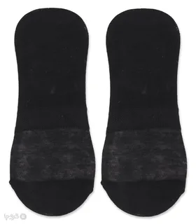 جوراب کالج پشت ژله‌ای کد 6000 طرح قلب توری