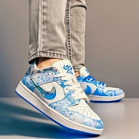 کفش نایک اس بی دانک لو دراگون 2025 NIKE SB DUNK LOW 2024 YEAR OF THE DRAGON آبی باکیفیت