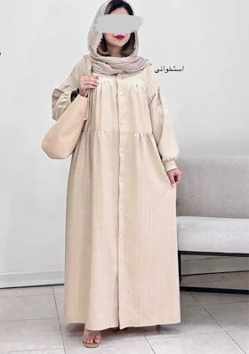 پیراهن مانتویی آیلا