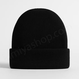 کلاه مردانه داخل خز | بافت ریز باکیفیت در رنگ‌های مشکی و زغالی