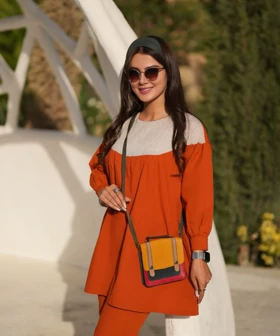 ست مانتو و شلوار زنانه کد