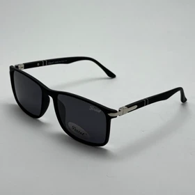 عینک آفتابی پلاریزه پرسول PERSOL مستطیلی لولا فنری کد P 8011