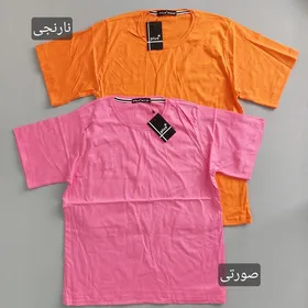 تیشرت لش ساده زنانه 38 تا 46