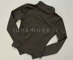 سویشرت ورزشی زنانه فلامنت تک‌رنگ مشکی