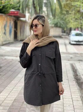 مانتو کتان سلین