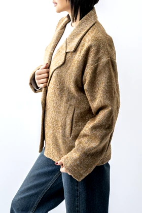 کت بیسیک یقه برگردان زنانه