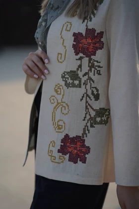 کت”صبا” رنگ کرم