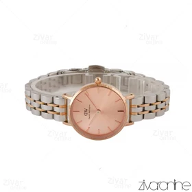 ساعت دنیل ولینگتون پتیت رزگلدنقره ای صفحه رزگلد 105343