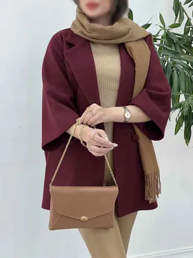 پالتو فوتر دو جیب دو دکمه