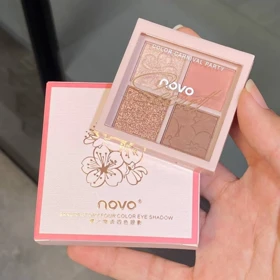پالت سایه چشم 4 رنگ NOVO Sakura Story
