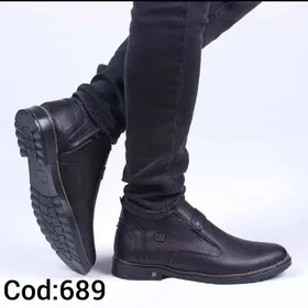بوت مشکی کت - کد 689 (Tb34)