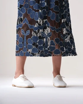 کفش کالج زنانه مدل Stradivarius Flat shoes - FSi2404