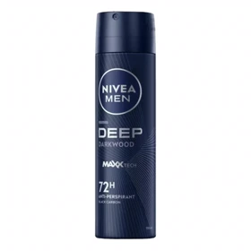 اسپری ضد تعریق مردانه نیوآ مدل Deep Darkwood 72H حجم 150ml