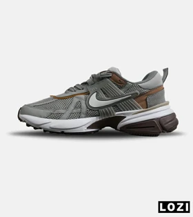 کفش کتانی مردانه و زنانه طوسی قهوه ای Nike cushlon مدل 7867