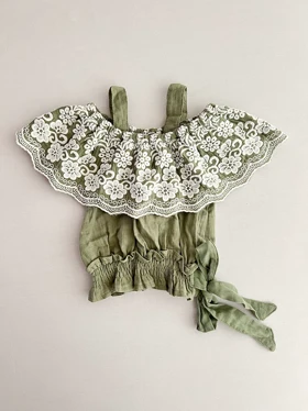 ست دو تیکه شومیز شلوار 3 تا 5 سال 7130