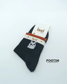 جوراب نیم‌ساق زنانه طرح خرگوشی p13