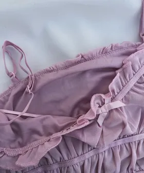 نیم‌تنه توری کلاسیک🎀