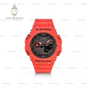 ساعت مچی کاسیو جی-شاک بند قرمز Casio G-Shock GA-B001-4AER