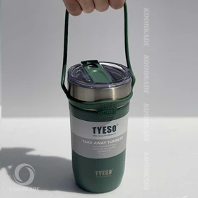 تراول ماگ تایسو 710ML Travel Mugs (سبز)