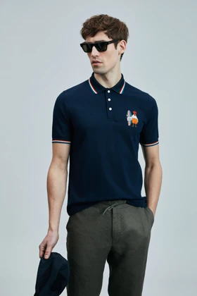 تیشرت یقه پولو مردانه lufian lufian