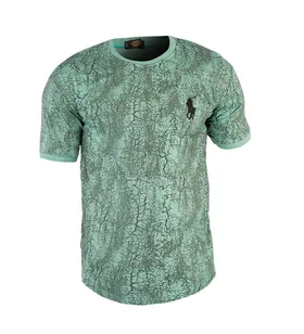 تیشرت مردانه طرحدار یقه گرد Polo