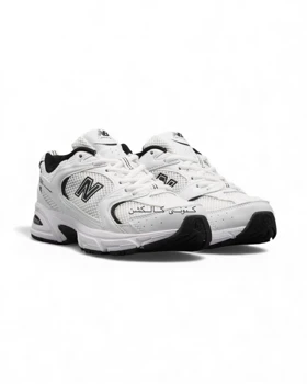 کتانی ویتنامی نیوبالانس 530 سفید مشکی New balance 530 White/Black