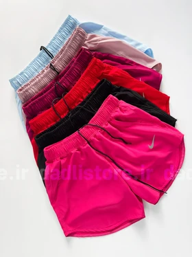 شورتک ورزشی بغل هلال جیب‌دار نایکی Nike