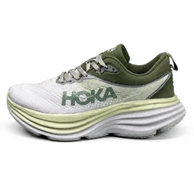 کفش کتانی زنانه هوکا سبز طوسی HOKA
