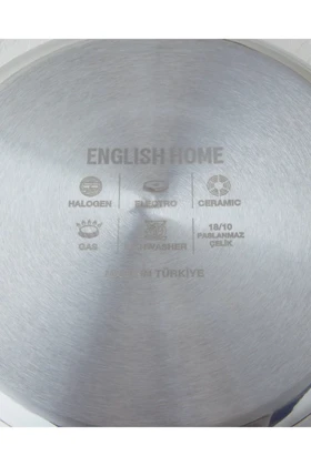 قابلمه گود English Home مدل Glow از جنس استیل - نقره‌ای