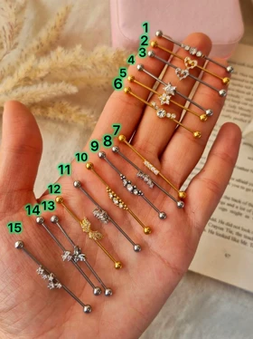 پیرسینگ محوری ایندستریال