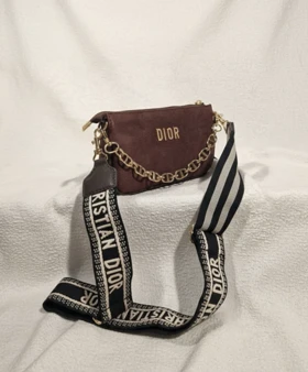 کیف دیور حروفی 1321 (قهوه ای سوییت)