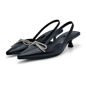 کفش مجلسی زنانه پاشنه‌دار 3 سانت مدل 4027 _ sandal valentino