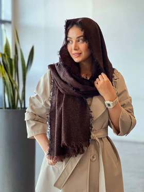 شال پاییزه کتورا (قهوه ای)