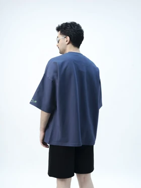 تیشرت مدل Watching Me سرمه ای برند دارسی DARC