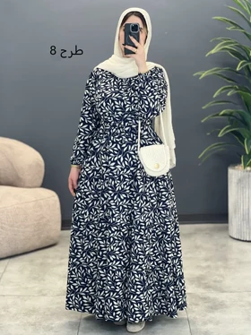 3163-پیراهن بلند نوردخت