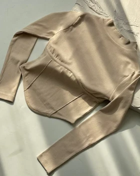 بلوز پایین حلال کد 1400173 (کرم)