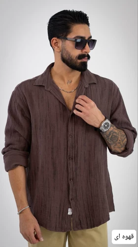 پیراهن وارداتی مردانه شاندیز_کد4635