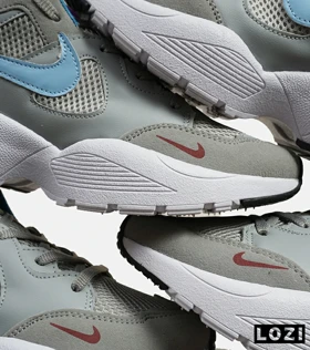 کفش کتانی مردانه و زنانه طوسی آبی NIKE air max intrlk lite